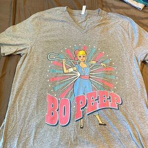 Disney Bo beep v neck tee shirt